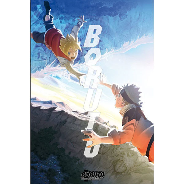 GBeye Boruto and Naruto Poster 91,5 x 61 cm