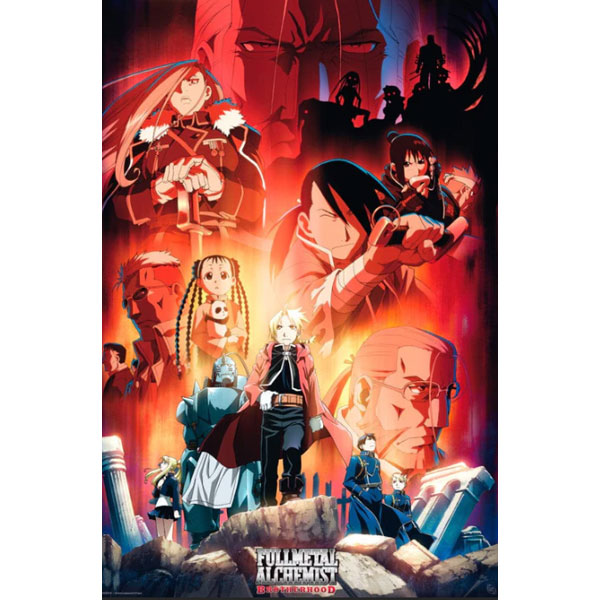 GBeye Fullmetal Alchemist Key Art Poster 91,5 x 61 cm