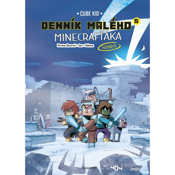 Fragment Minecraft komiks: Denník malého Minecrafťáka 5