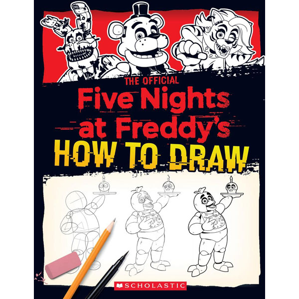 Scholastic US Five Nights at Freddy's How to Draw