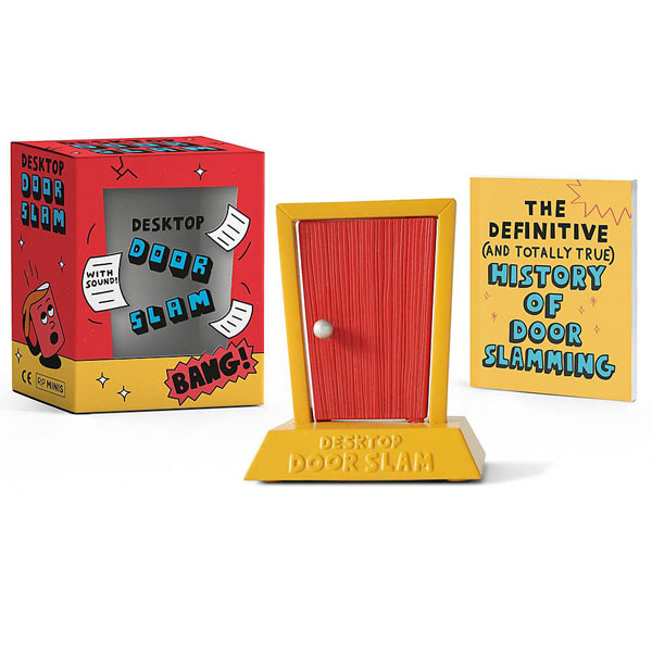 Running Press Desktop Door Slam With sound! Miniature Editions