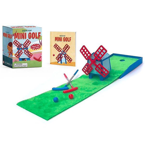 Running Press Desktop Mini Golf: Master Your Short Game! Miniature Editions