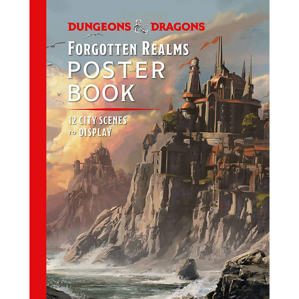 Running Press Dungeons & Dragons Forgotten Realms Poster Book