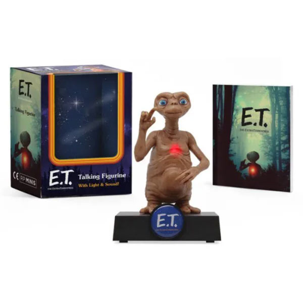 Figúrka Running Press E.T. The Extra-Terrestrial: E.T. Talking Figurine With Light and Sound! Miniature Editions
