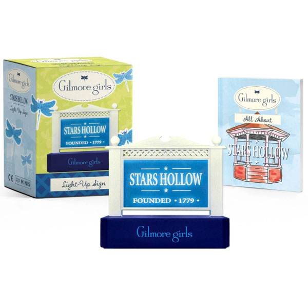 Running Press Gilmore Girls: Stars Hollow Light-Up Sign Miniature Editions