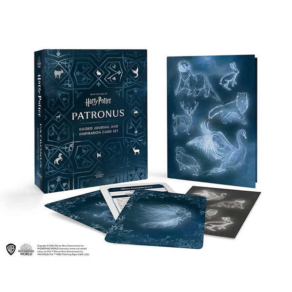 Running Press Harry Potter Patronus Guided Journal and Inspiration Card Set