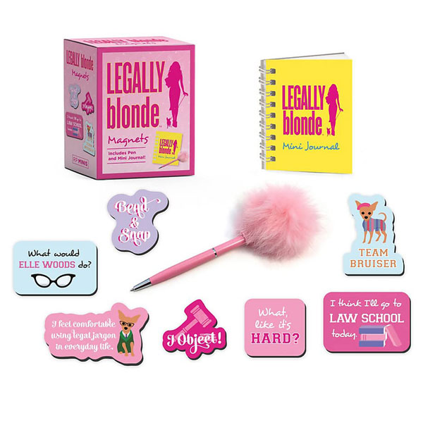 Running Press Legally Blonde Magnets: Includes Pen and Mini Journal! Miniature Editions