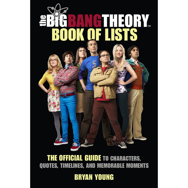 Running Press The Big Bang Theory Book of Lists