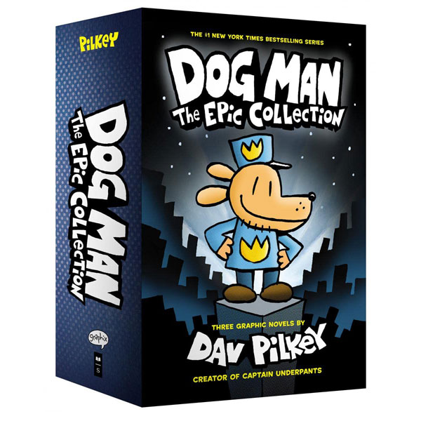 Scholastic US Dog Man: The Epic Collection 1-3