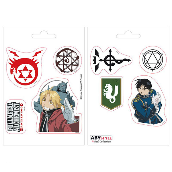 Abysse Corp Fullmetal Alchemist Nálepky 2-Pack (16 x 11cm)