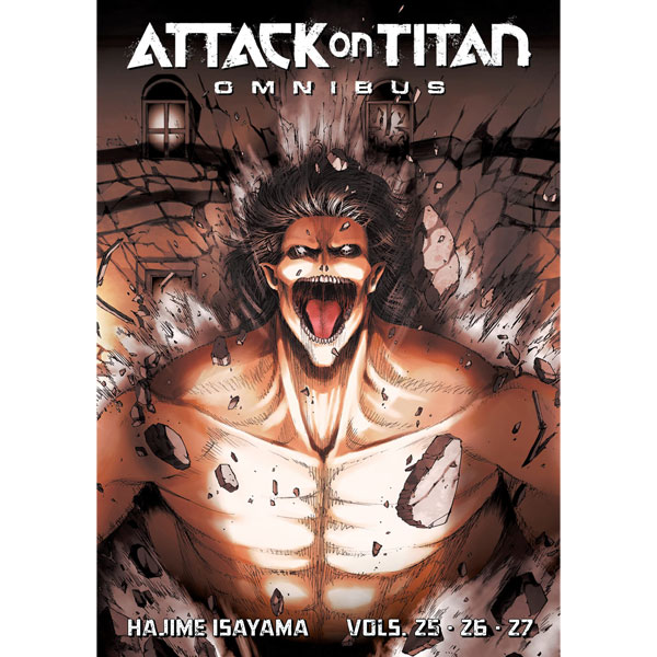 Kodansha America Attack on Titan Omnibus 9 (Vol. 25-27)