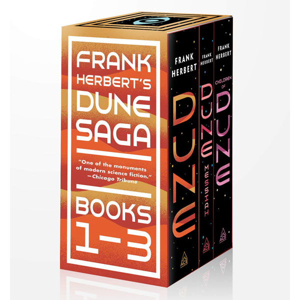 Ace Frank Herbert's Dune Saga 3-Book Boxed Set: Dune, Dune Messiah, and Children of Dune