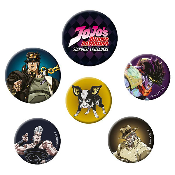 Abysse Corp Jojo's Bizarre Adventure Odznaky Mix (6-Pack)