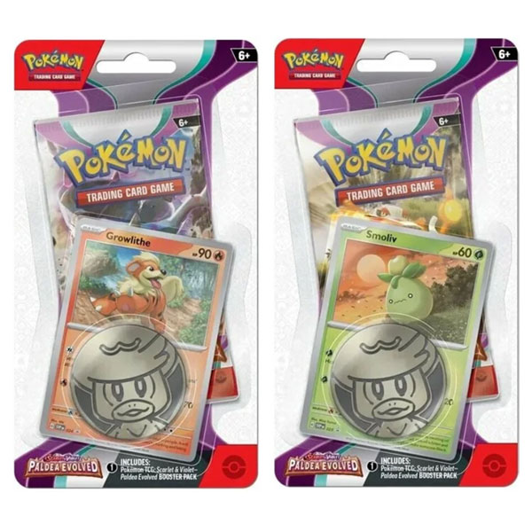 Pokemon Pokémon TCG: Scarlet & Violet 2 Paldea Evolved Checklane Blister Pack