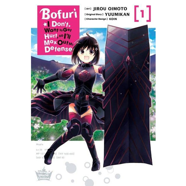 Yen Press Bofuri: I Don't Want to Get Hurt, so I'll Max Out My Defense. 1 (Manga)
