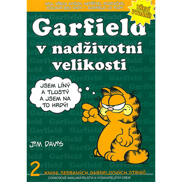 CREW Garfield 02 - Garfield v nadživotní velikosti