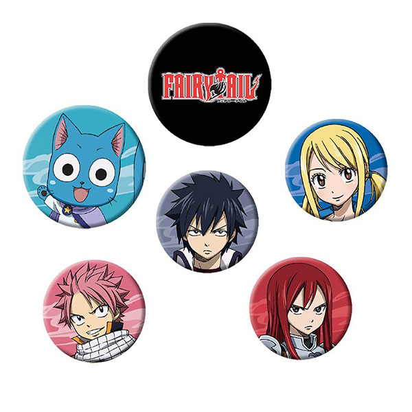 Abysse Corp Fairy Tail Odznaky 6-Pack