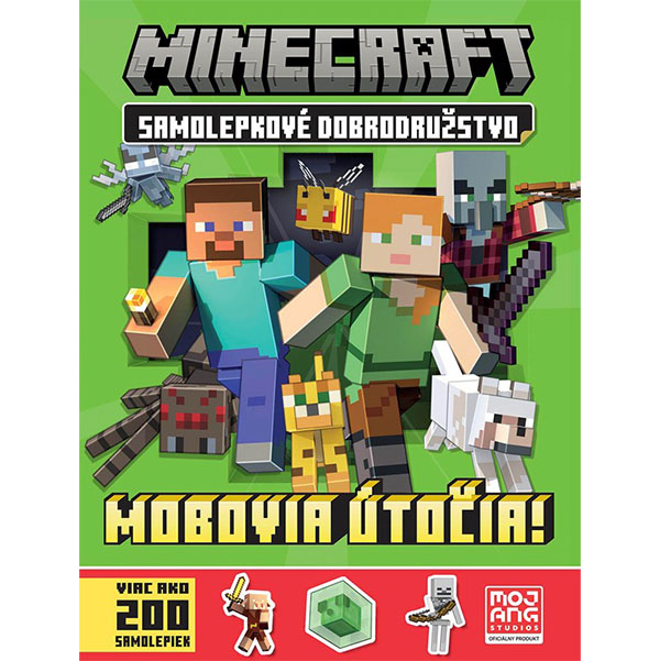Egmont Minecraft: Samolepkové dobrodružstvo - Mobovia útočia!