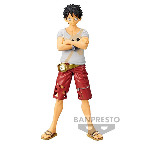 Banpresto One Piece Film Red DXF Grandline Men PVC Statue Luffy 16 cm