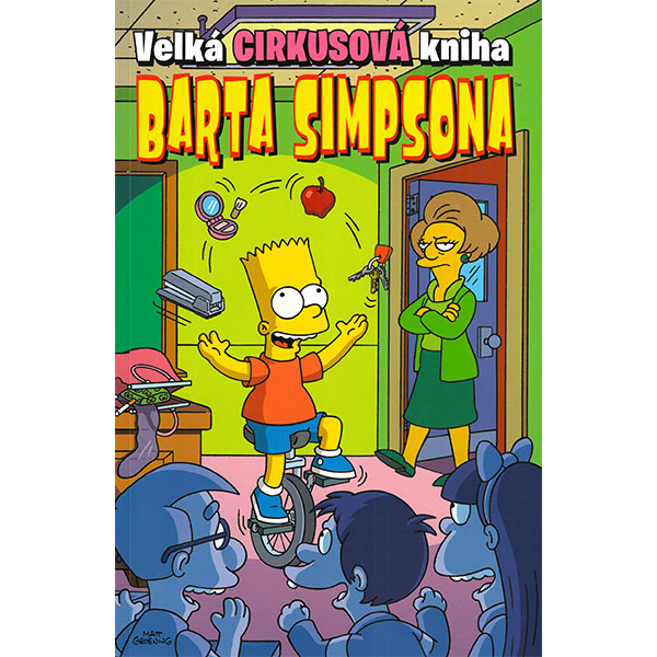 CREW Velká cirkusová kniha Barta Simpsona