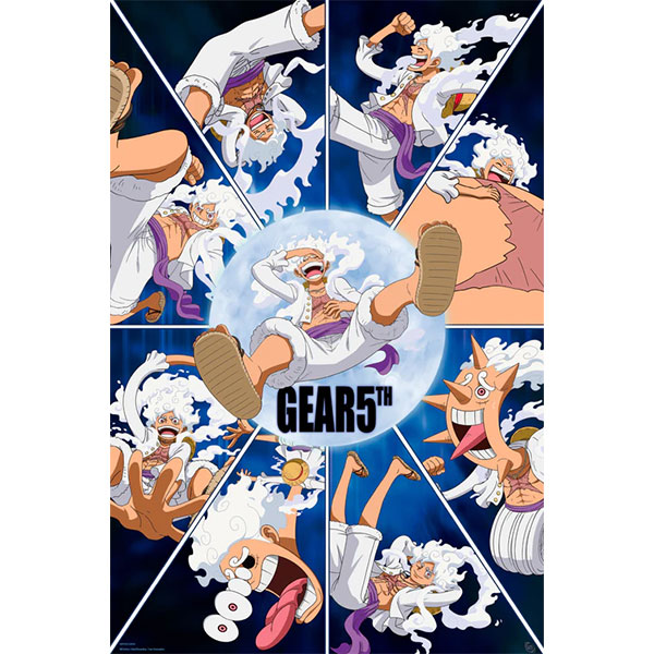 GBeye One Piece Gear 5th Poster 91,5 x 61 cm