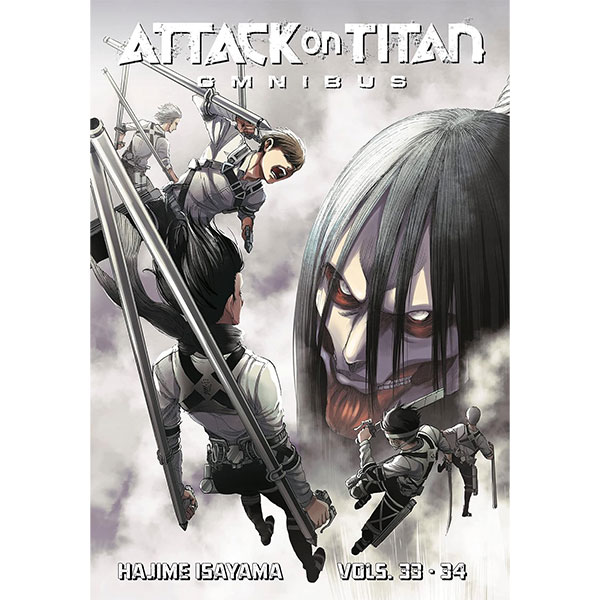 Kodansha America Attack on Titan Omnibus 12 (Vol. 33-34)