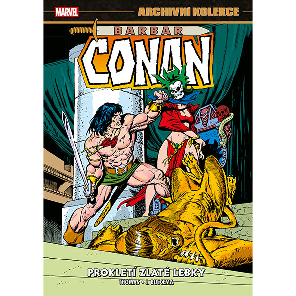 Comics Centrum Archivní kolekce Barbar Conan 3 - Prokletí zlaté lebky