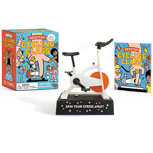 Running Press Desktop Cycling Class: Spin Your Stress Away! Miniature Editions