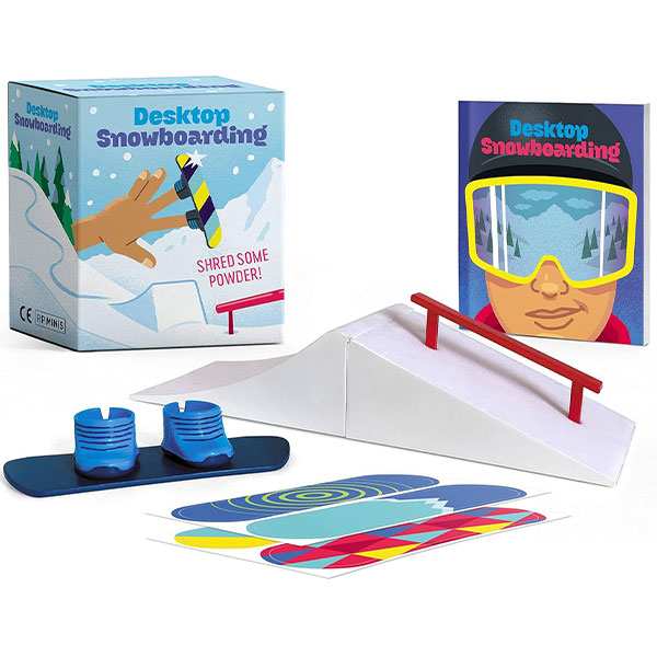 Running Press Desktop Snowboarding: Shred Some Powder! Miniature Editions