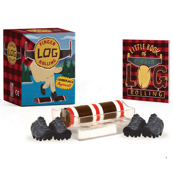 Running Press Finger Log Rolling: Lumberjack Approved! Miniature Editions