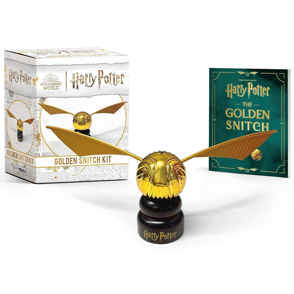 Running Press Harry Potter Golden Snitch Sticker Kit (Revised and Upgraded) Miniature Editions