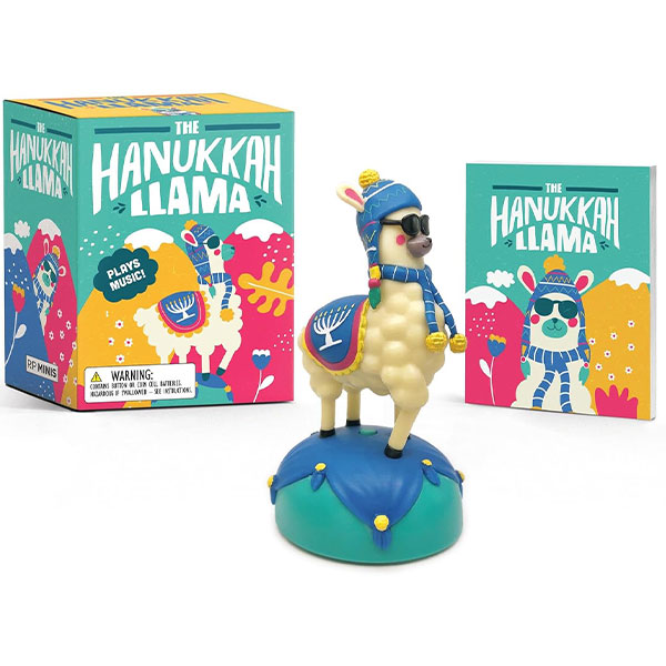 Running Press Hanukkah Llama: Plays Music! Miniature Editions