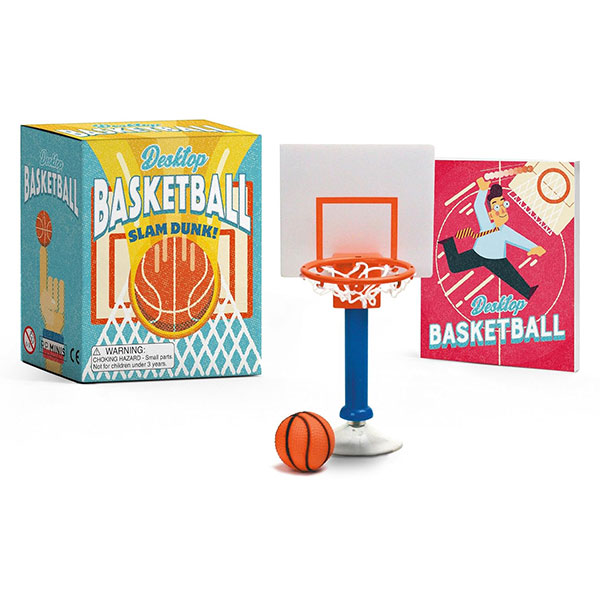 Running Press Desktop Basketball: Slam Dunk! Miniature Editions