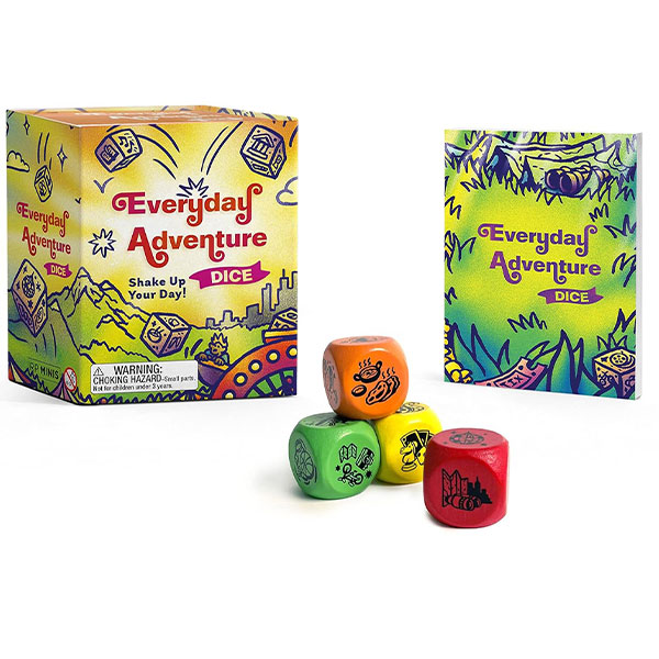 Running Press Everyday Adventure Dice: Shake Up Your Day Miniature Editions