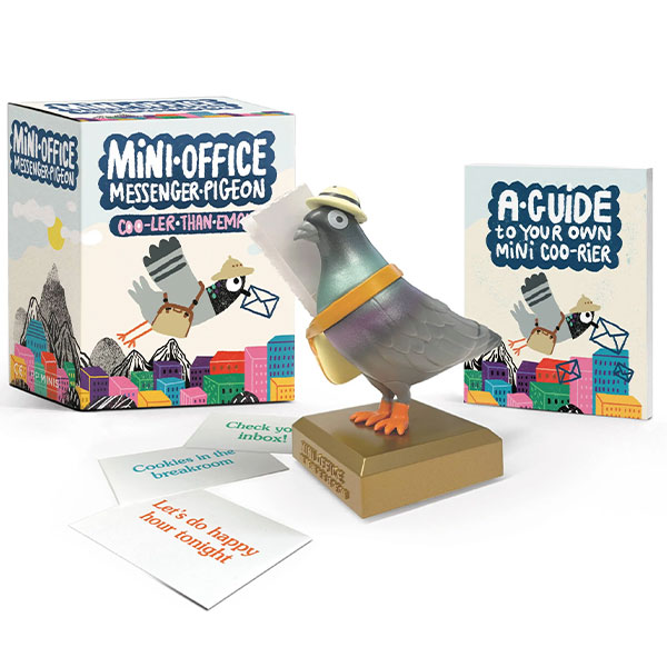 Running Press Mini Office Messenger Pigeon: Coo-ler Than Email Miniature Editions