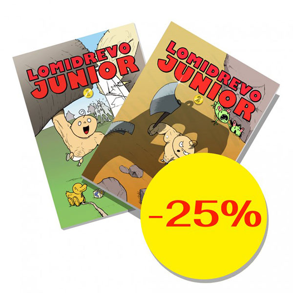 Seiza s. r. o. Komiks Lomidrevo Junior 1+2