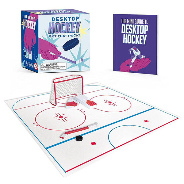 Running Press Desktop Hockey: Get that puck! Miniature Editions