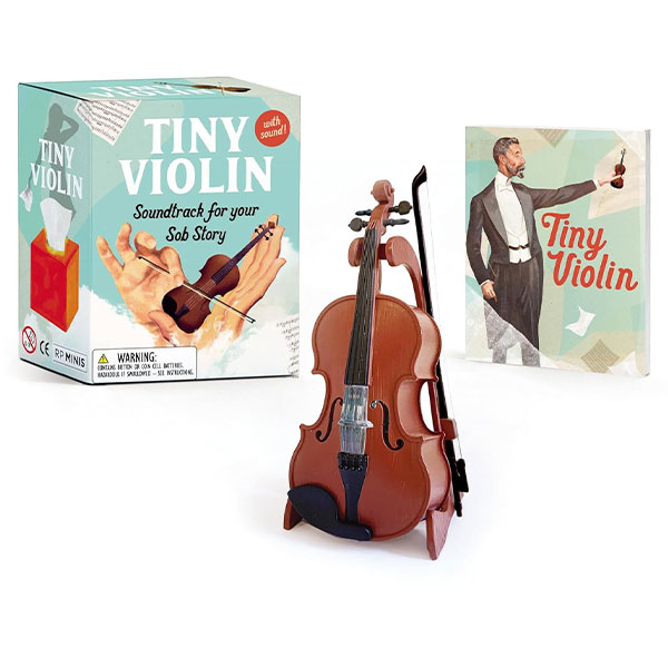Running Press Tiny Violin: Soundtrack for Your Sob Story Miniature Editions