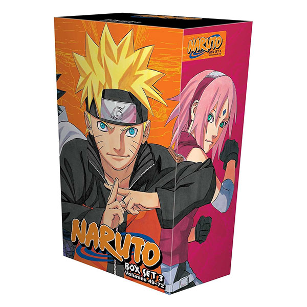 Viz Media Naruto Box Set 3: Volumes 49-72 with Premium