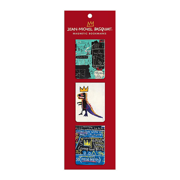Galison Basquiat Magnetic Bookmarks