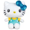 hello kitty 50th anniversary plush figure light blue bow yellow shirt 22 cm plysova postavicka 8425611338694