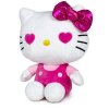 hello kitty 50th anniversary plush figure pink bow pink shirt 36 cm plysova postavicka 8425611338908