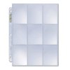 ultra pro 9 pocket pages platinum series 10 ks 074427813598