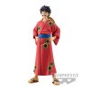 one piece dxf grandline men pvc statue monkey d luffy yukata version figurka 4983164889024 2