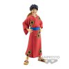 one piece dxf grandline men pvc statue monkey d luffy yukata version figurka 4983164889024 3