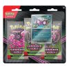 pokemon tcg scarlet violet 6 5 shrouded fable 3 pack blister booster pack karty 820650859991