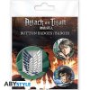 attack on titan odznaky eren levi 3 pack 3665361159568 2