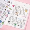 daily sticker pack 5 sheets samolepky 8800254280157 2
