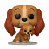 funko pop lady and the tramp lady with puppy 70th anniversary figurka 889698835688 1
