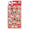 hello kitty nalepky reuseable stickers puffy sada 25 ks 5063457021382